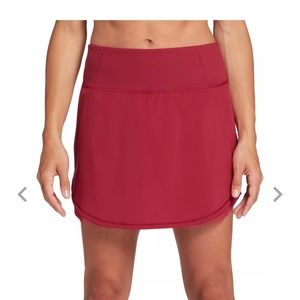 CALIA Women's Tulip Hem Skort in color rhododendron. Size L.